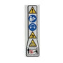 Warning pictogram BG/SH fits Stihl BG56, BG66 Leaf Blowers