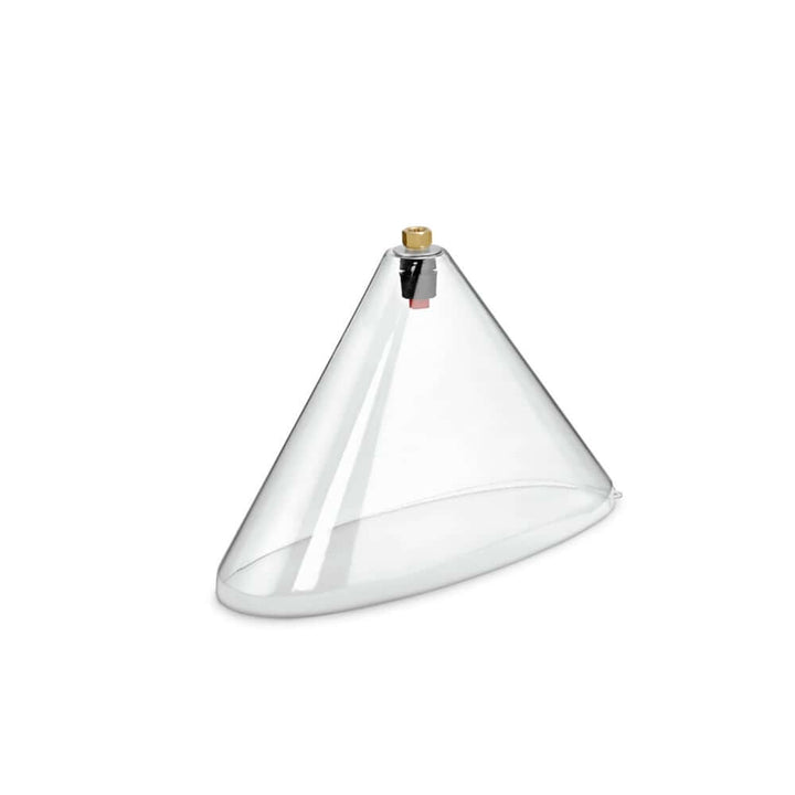 Clear spray guard for STIHL SG31, SG51, SG71 sprayers, designed to minimize spray drift for tree surgeons.