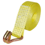 STEIN yellow webbing with inverted hook for RC devices, ideal for tree surgeons and outdoor use, durable and adjustable.