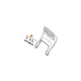 Chain Brake Hand Guard for STIHL MS462 and MS462C chainsaws, genuine STIHL replacement part.