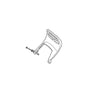 Chain brake handguard for STIHL MS651 and MS661 chainsaws, genuine replacement part for enhanced safety.