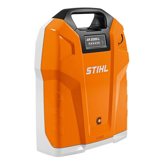 STIHL AR 2000 L Battery Set, ideal for tree surgeons and landscaping tasks with powerful performance.