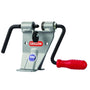 Oregon Chainsaw Chain Rivet Spinner Bench for tree surgeons, durable tool for repairing and maintaining chainsaw chains.