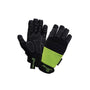 Arbortec AT1000 utility climbing gloves in black and green, ideal for tree surgeons with excellent grip and knuckle protection.