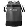 Harkie Hero Climbing Rope Bag in grey, durable, waterproof, designed for tree surgeons and climbing enthusiasts.