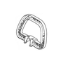 STIHL genuine parts loop handle for HSA56, HSA66, HSA86 hedgecutters, compatible with STIHL service kits and replacement parts.