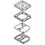 Diaphragm and gasket set components for STIHL MS181, MS171, MS211 chainsaws, ensuring optimal performance and reliability.