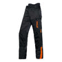 STIHL DYNAMIC Chainsaw Trousers Type C for tree surgeons, featuring durable, waterproof, and thorn-resistant material.