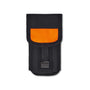 STIHL ADVANCE X-FLEX Phone Bag in black and orange, ideal for tree surgeons and outdoor professionals.