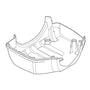 Guard plate for STIHL FS460C, FS460RC, genuine replacement part for enhanced performance.