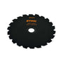STIHL Woodcut Circular Saw Blade designed for tree surgeons to clear thick brush and saplings efficiently.