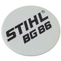 Model Plate BG 86