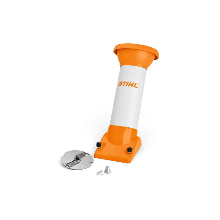 STIHL ATZ 300 S feed chute set for GH 370 shredder, ideal for tree surgeons, efficient branch processing.