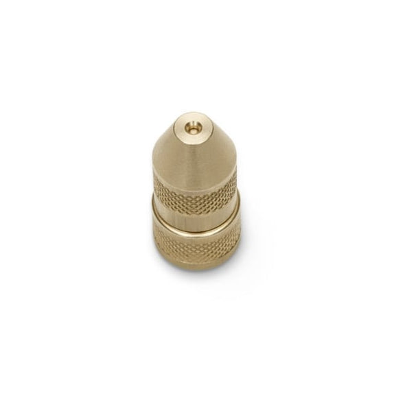 Brass adjustable nozzle for Stihl SG 31, SG 51, and SG 71 sprayers, ideal for precise spraying applications.