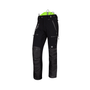 Breatheflex Pro Freestyle Chainsaw Trousers Type A in black with reinforced lower-leg panels and utility pockets.