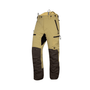 Breatheflex Pro Chainsaw Trousers Type A in beige and black, designed for arborists with advanced breathability.