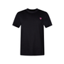 Short Sleeve T-Shirt Black featuring a vivid pink Arbortec logo, 100% cotton, slim fit for comfort and style.