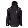 Arbortec HD black smock jacket for tree surgeons, waterproof, breathable, and durable design for tough conditions.