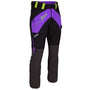 Breatheflex Chainsaw Trousers in purple for women, designed for tree surgeons with reinforced seams and YKK zippers.