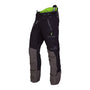 A pair of black and gray Arbortec Breatheflex Pro Chainsaw Trousers Type C, designed for protection and mobility while operating a chainsaw.
