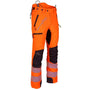 Arbortec Breatheflex Pro Chainsaw Trousers Hi Viz Type A Class 1 for tree surgeons, featuring lightweight design and high visibility.