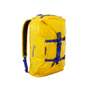 DMM Classic Rope Bag 25L in yellow, a durable and compact solution for climbers, fitting up to 80m rope and essentials.
