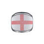 Custom visor for Integral F39 helmet featuring the English flag design, perfect for tree surgeons.
