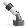 Husqvarna Non Spill Oil Spout for Combi Can, designed for tree surgeons, featuring a built-in shutoff valve and filter.