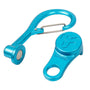 Magneato Rope Runner Connector, a blue magnetic attachment for tree surgeons, ensuring safe climbing with easy connection.