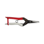 Okatsune 306 Thinning Snips with red and white handle, designed for gentle cutting of soft stems.