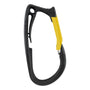 A black and yellow Petzl Caritool harness tool holder, designed for climbers and work at height professionals.