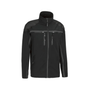 Pfanner Forest Light Jacket in black. Lightweight, breathable outdoor jacket. Features high visibility elements, practical pockets, and a comfortable fit for active use.