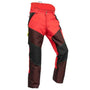 Pfanner Gladiator Extreme Chainsaw Trousers. Red, Type A protection. Highly durable, water/abrasion resistant with Kevlar. For professional use.