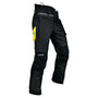 Black PFANNER Ventilation Chainsaw Trousers, Type C. Full leg cut protection, breathable design for comfort. Ideal for arborists and forestry work.