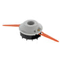 STIHL PolyCut 3-2 Mowing Head with orange blades, ideal for efficient grass trimming in home gardens.