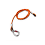 Harkie Wire Core Flipline & Swivel with durable orange rope and swivel karabiner for professional arborists.