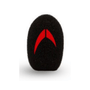 BT-Com Microphone Replacement Sponge for Protos BT-COM communication system, featuring black foam with red detail.