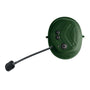 Protos Integral Bluetooth communication unit with microphone for tree surgeons, featuring buttons for control.