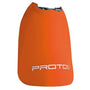 Integral Helmet Neck Cape in bright orange, lightweight, windproof, and ideal for tree surgeons.
