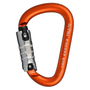 ROCK EXOTICA Pirate Up-Lock carabiner with push-up twist gate, ideal for tree surgeons and versatile gear configurations.