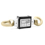 Enforcer Load Cell with digital display and swivel attachment points, ideal for tree surgeons measuring forces up to 20 kN.