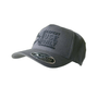 Snapback Trucker Cap Grey with 'Expert Use Only' print, ideal for tree surgeons and arborists.