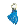 Rock Exotica DownRigger pulley for tree surgeons, lightweight aerial friction device for controlled limb descent.