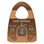 Rock Exotica P22 Rescue Pulley. Single sheave, machined aluminum. Strong, lightweight for rescue/rope work. Features smooth, efficient operation.
