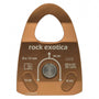 Rock Exotica P22 Rescue Pulley. Single sheave, machined aluminum. Strong, lightweight for rescue/rope work. Features smooth, efficient operation.