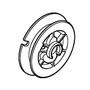 STIHL Rope Pulley/Rotor for TS400, TS410, TS420 Disc Cutter, enhancing performance and precision.