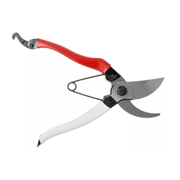 Okatsune Bypass Pruning Shears with carbon steel blades for precise and effortless cutting, ideal for tree surgeons.
