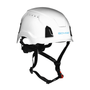SOVOS Chainsaw Helmet Kit - White S3200 Helmet designed for tree surgeons with interchangeable shell covers for safety.