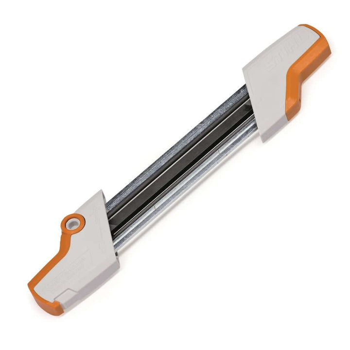 STIHL 2-in-1 Easy File Chainsaw Sharpener, ideal for tree surgeons to sharpen chainsaw chains efficiently.