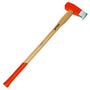 A Stihl AX 30 C Cleaving Hammer with an orange head and a beige handle.